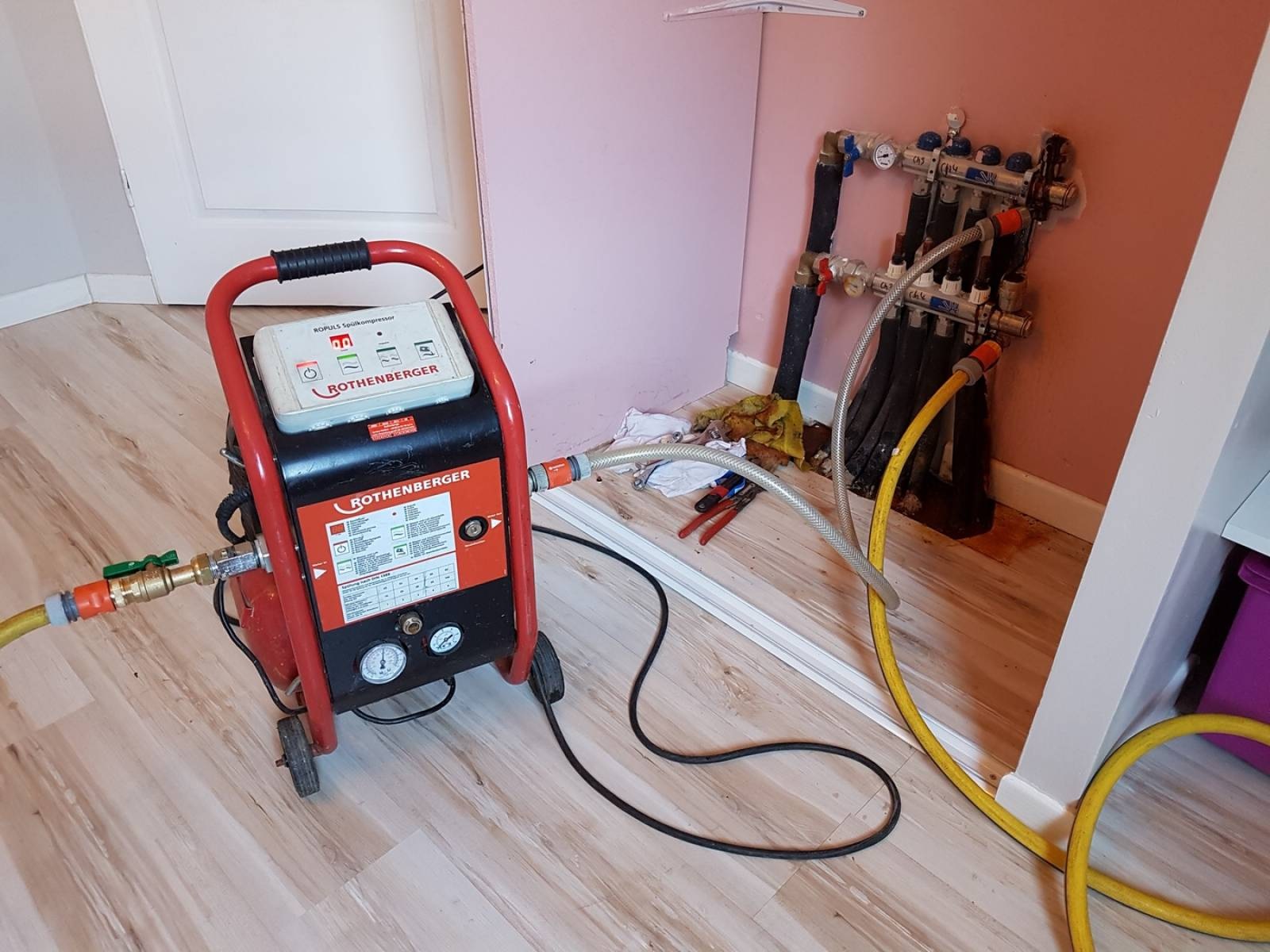 Harmandere Vaillant Hermetik Şofben Kombi Bakımı
